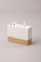 Aberto Design Vela Harmony White Hormigón Sándalo Blanco 11.5 cm